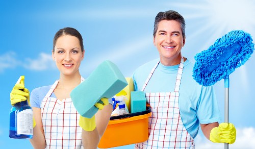 Sorting recyclable materials from carpet cleaning work