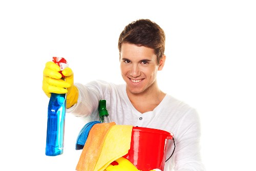 Dust and stain removal from a mattress surface